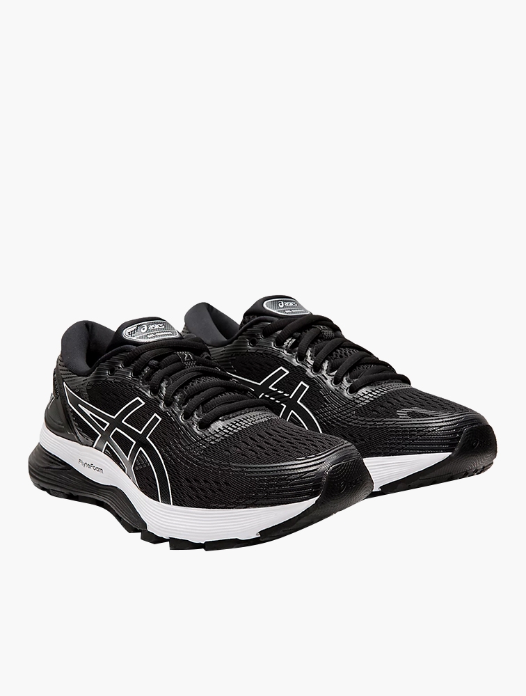 MyRunway Shop Asics Black Dark Grey Gel Nimbus 21 Running